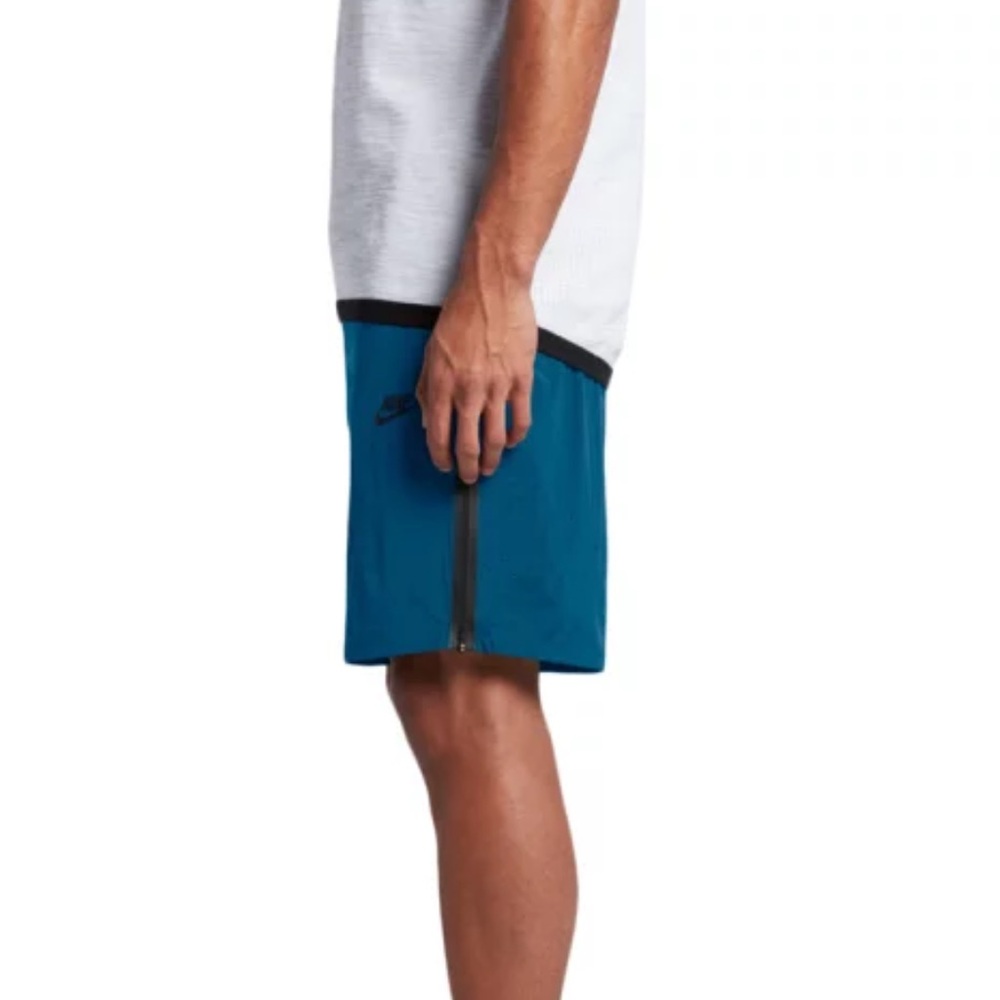Nike Tech Hypermesh Shorts Aqua-Black SZ XXL - Picture 2 of 7